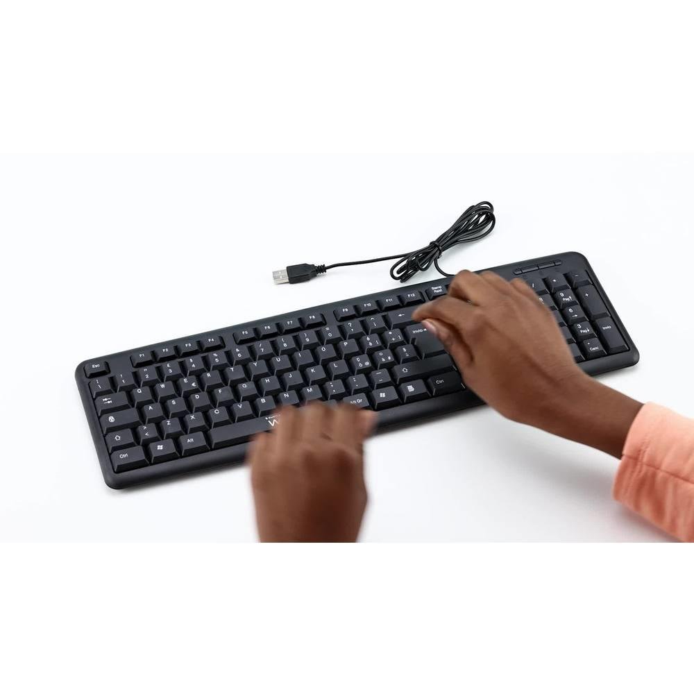Imagem 3 de 5 do produto Teclado Usb Digitação Rápida Casa Escritório Resistente