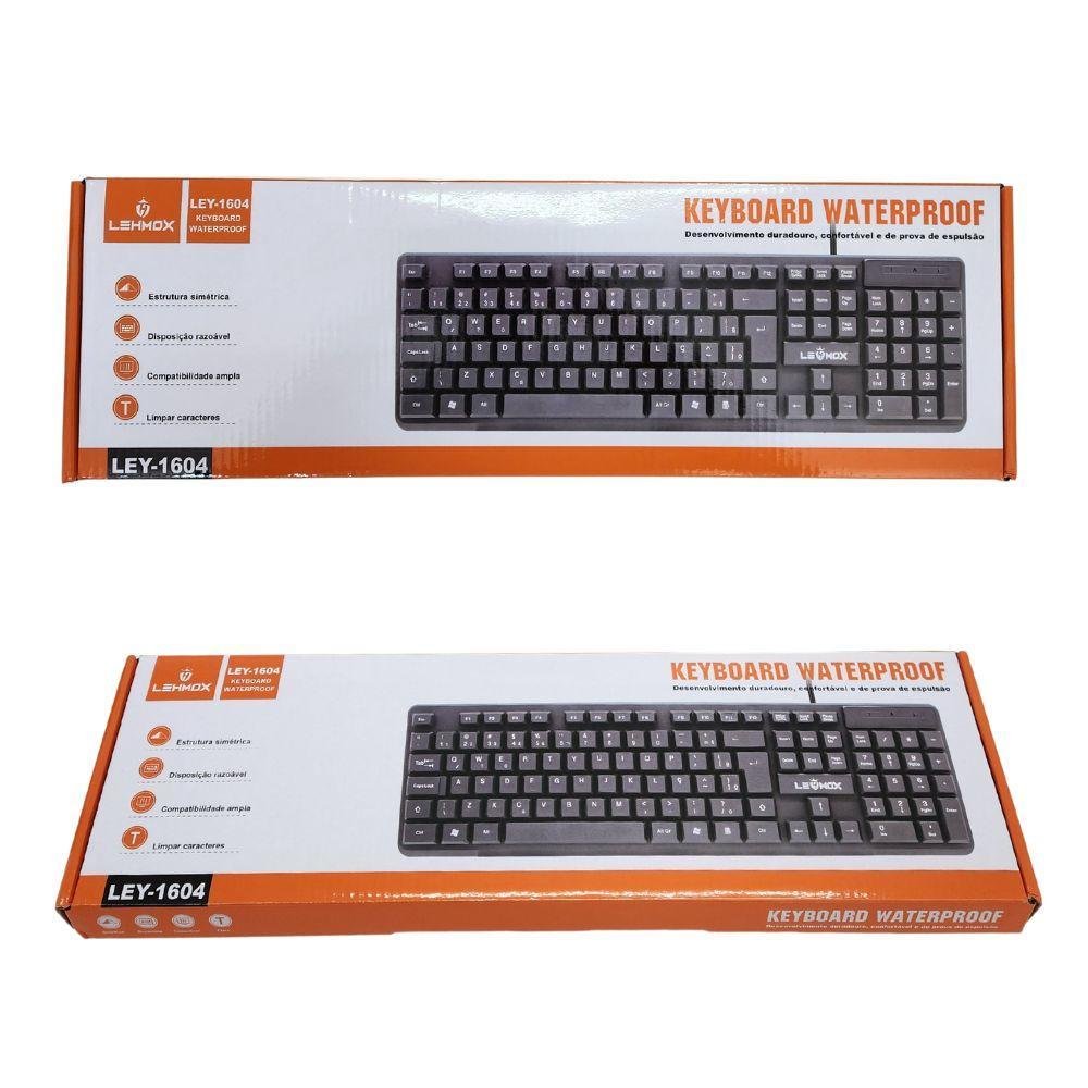 Imagem 5 de 5 do produto Teclado Usb Digitação Rápida Casa Escritório Resistente