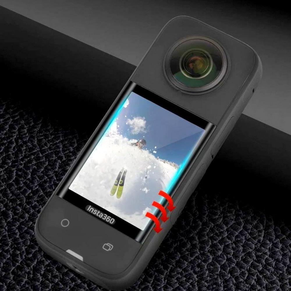 Película De Vidro Para Lcd Da Câmera Insta360 X3
