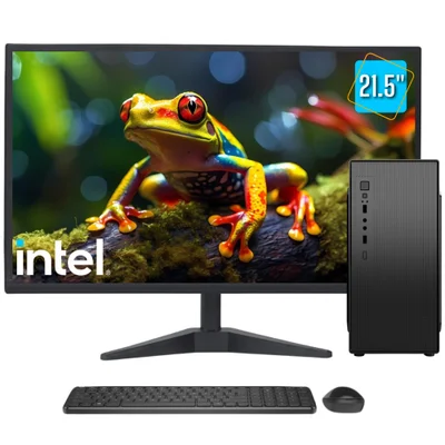 Computador Completo 2eletro Speed Intel Core i7, 16gb Ram, SSD 1TB, Bivolt, Monitor 21.5" Full Hd
