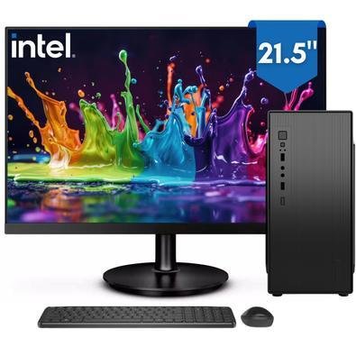 Computador Completo 2eletro Top Intel Core I5, 8GB Ram, SSD 256gb, Bivolt, Monitor 21.5" Full Hd - Cd2e-0119to