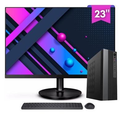 Computador Completo 2eletro Slim Intel Core I7, 16gb Ram, SSD 256gb, Bivolt, Monitor 23" Full Hd - Cd2e-0134sl