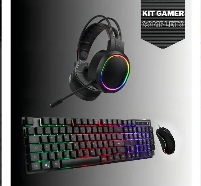 Computador Gamer Completo RGB, Intel Core i5, 8GB Ram, SSD 512gb, Fonte 500w, Monitor 23" 75hz, Kit Gamer Completo - Pg2e-1017rg - view 5