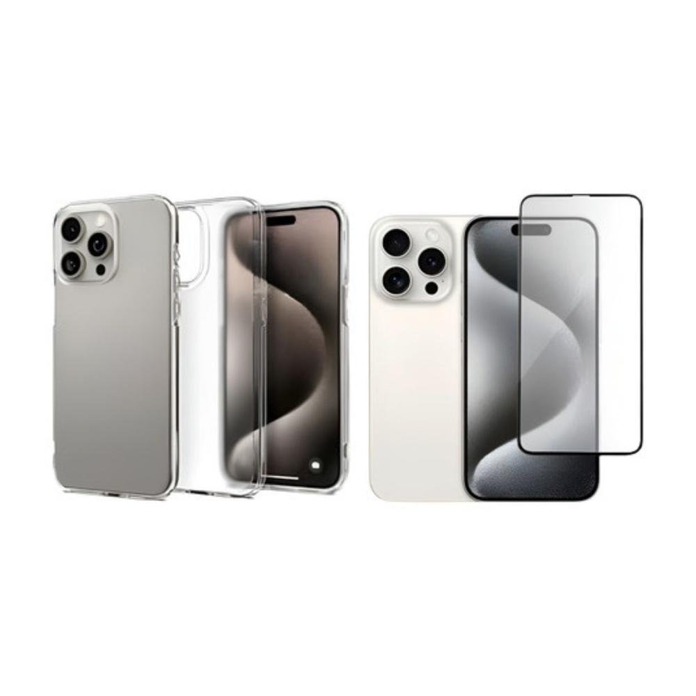 Imagem 5 de 5 do produto Capinha Resistente Clear Para Iphone 16 Plus + Película 3d