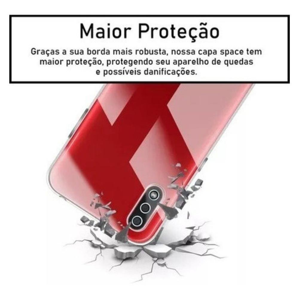 Imagem 2 de 5 do produto Capinha Clear Para Iphone 16 Plus + Película 3d