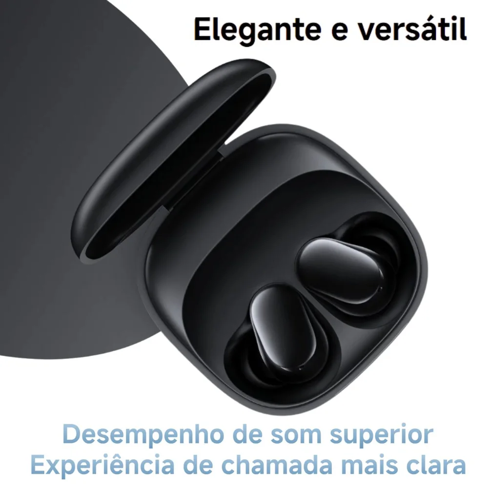 Redmi Buds 6 Play TWS Bluetooth 5.4 Fone de Ouvido Sem Fio com Alta Performance 5