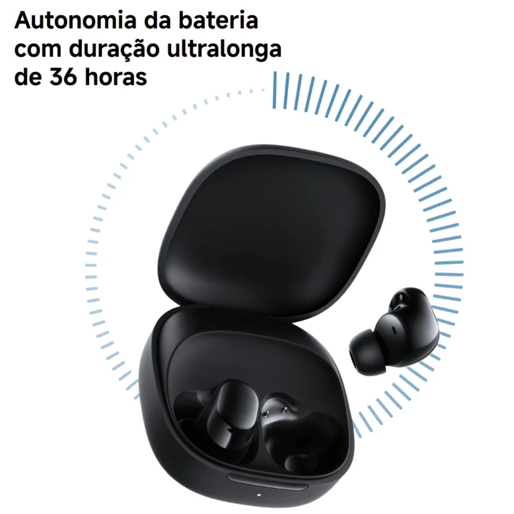 Redmi Buds 6 Play TWS Bluetooth 5.4 Fone de Ouvido Sem Fio com Alta Performance 7