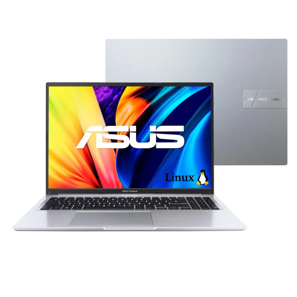 Notebook Asus Vivobook 16 X1605va Intel Core I7 1355u 8GB Ram 512gb SSD Linux Keepos Tela 16” Ips Fhd Silver - Mb742 Notebook Asus Vivobook 16 X1605va Intel Core I7 1355u 8GB Ram 512gb SSD Linux Keepos Tela 16” Ips Fhd Silver - Mb742