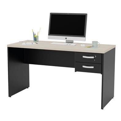 Mesa De Escritório Escrivaninha 1.40x60 C/gaveteiro Netmobil - Dubai