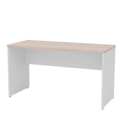 Mesa De Escritório Escrivaninha 1.40x60 Tampo 30mm Netmobil - Dubai/branco