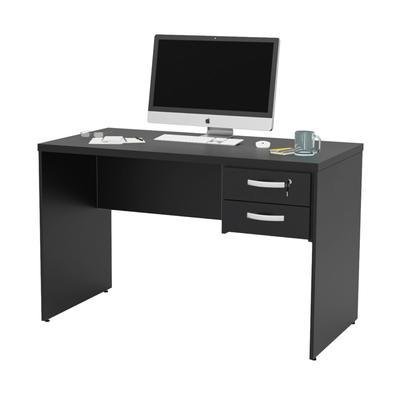 Mesa Para Escritório 1mx60cm C/ Gaveteiro Tpo 30mm Netmobil - Preto