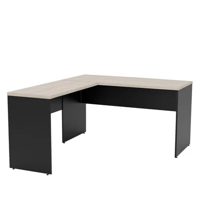 Mesa De Escritório Escrivaninha Em L 1.40x1.50 Tampo 30mm - Dubai