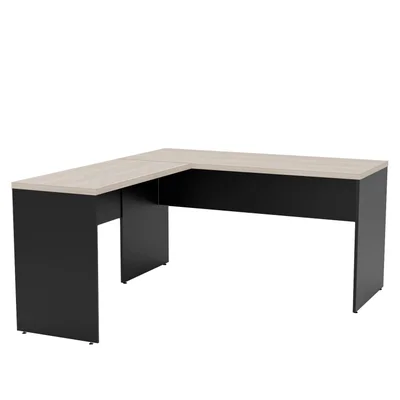 Mesa De Escritório Em L 1.60x1.50 Netmobil Tampo 30mm - Dubai