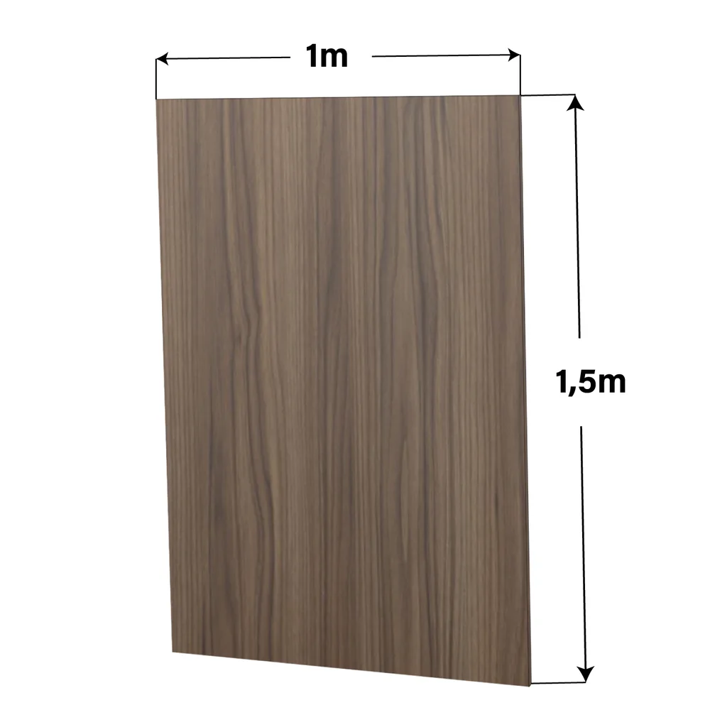 Imagem 4 de 5 do produto Mesa De Reunião Com Painel Tv 2mx1m Tpo Rengrossado Netmobil - Nogal
