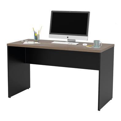 Mesa De Escritório Escrivaninha 1.20x60 Tampo 30mm Netmobil - Nogal