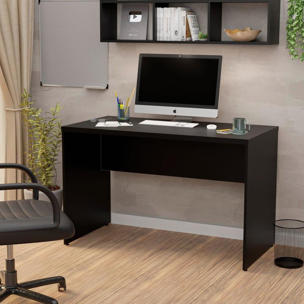 Imagem 3 de 5 do produto Mesa Para Escritório Computador 1mx60cm Tampo 30mm Netmobil - Preto