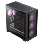 Gabinete Gamemax Siege Mid Tower Vidro Temperado USB S/Fan Preto