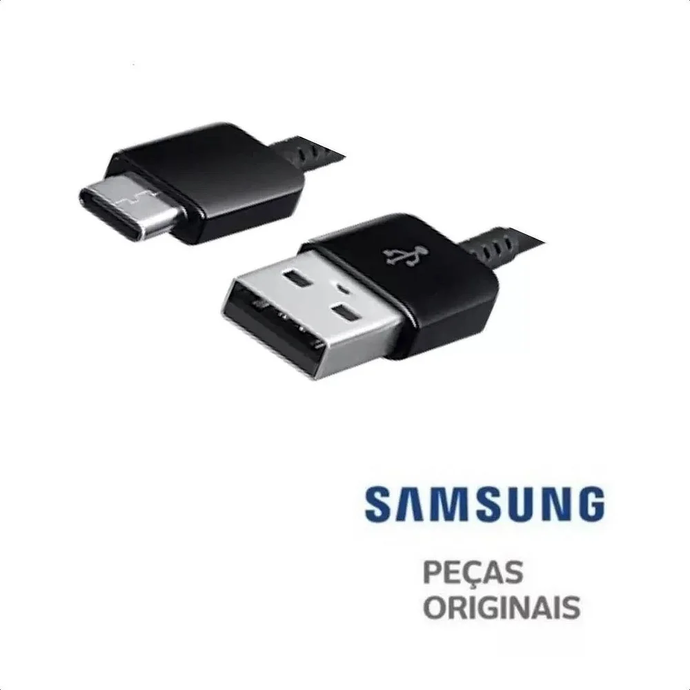 Imagem 4 de 5 do produto Cabo Usb Tipo C Samsung Note 8 Note 9 S8 S9   Preto