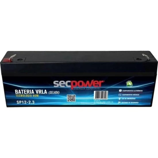 Imagem 5 de 5 do produto Bateria Selada 12v 2,3ah Sp12-2,3 Secpower