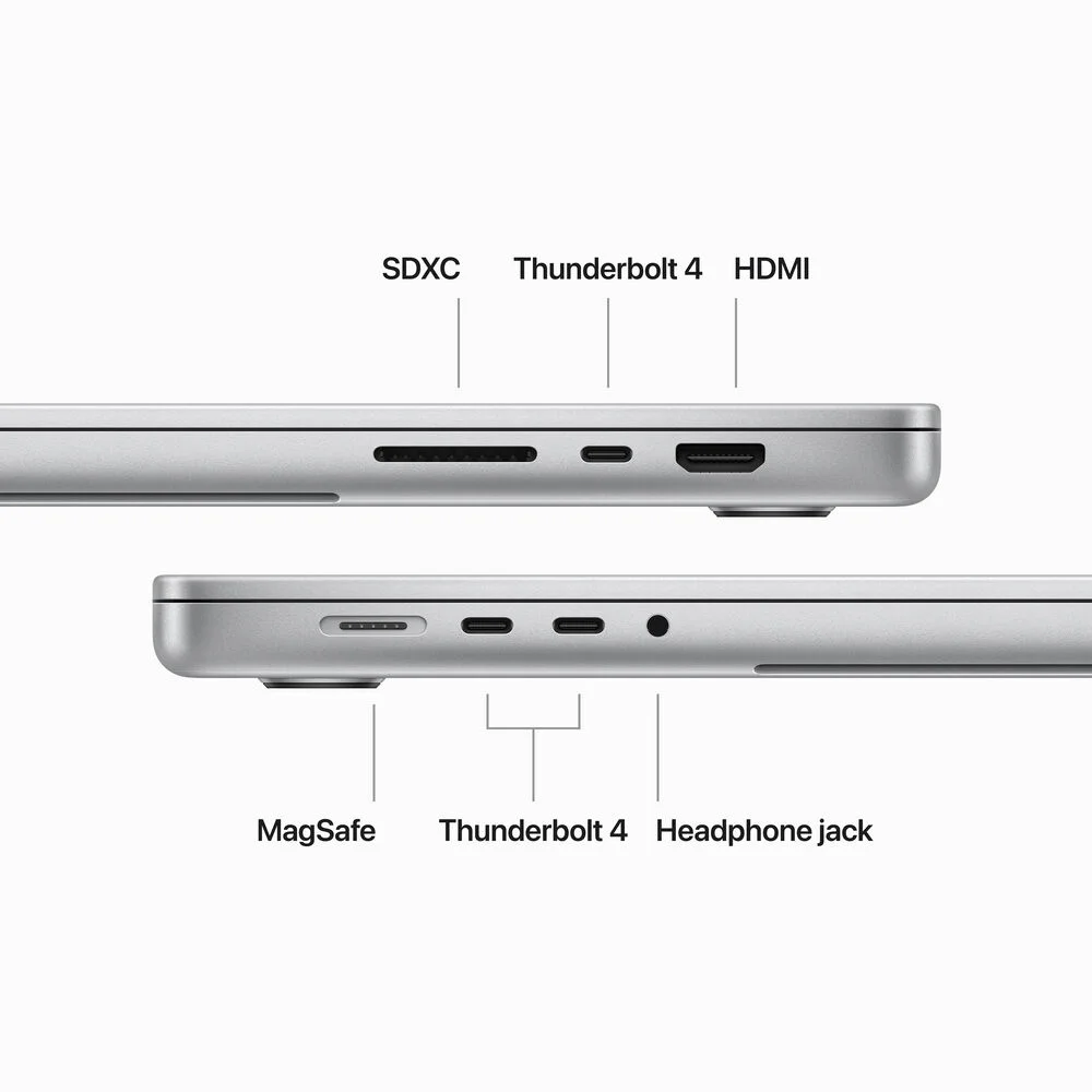 MacBook Pro M3 Pro 16インチ 18GB SSD 512GB MacBook Pro 16 M3 Pro 18GB RAM 512 GB Prateado Silver A2991