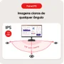 Monitor Gamer LG 24" Full HD, 100Hz, IPS, 5ms, HDMI, Ajuste de Inclinação, Preto - 24MS500-B