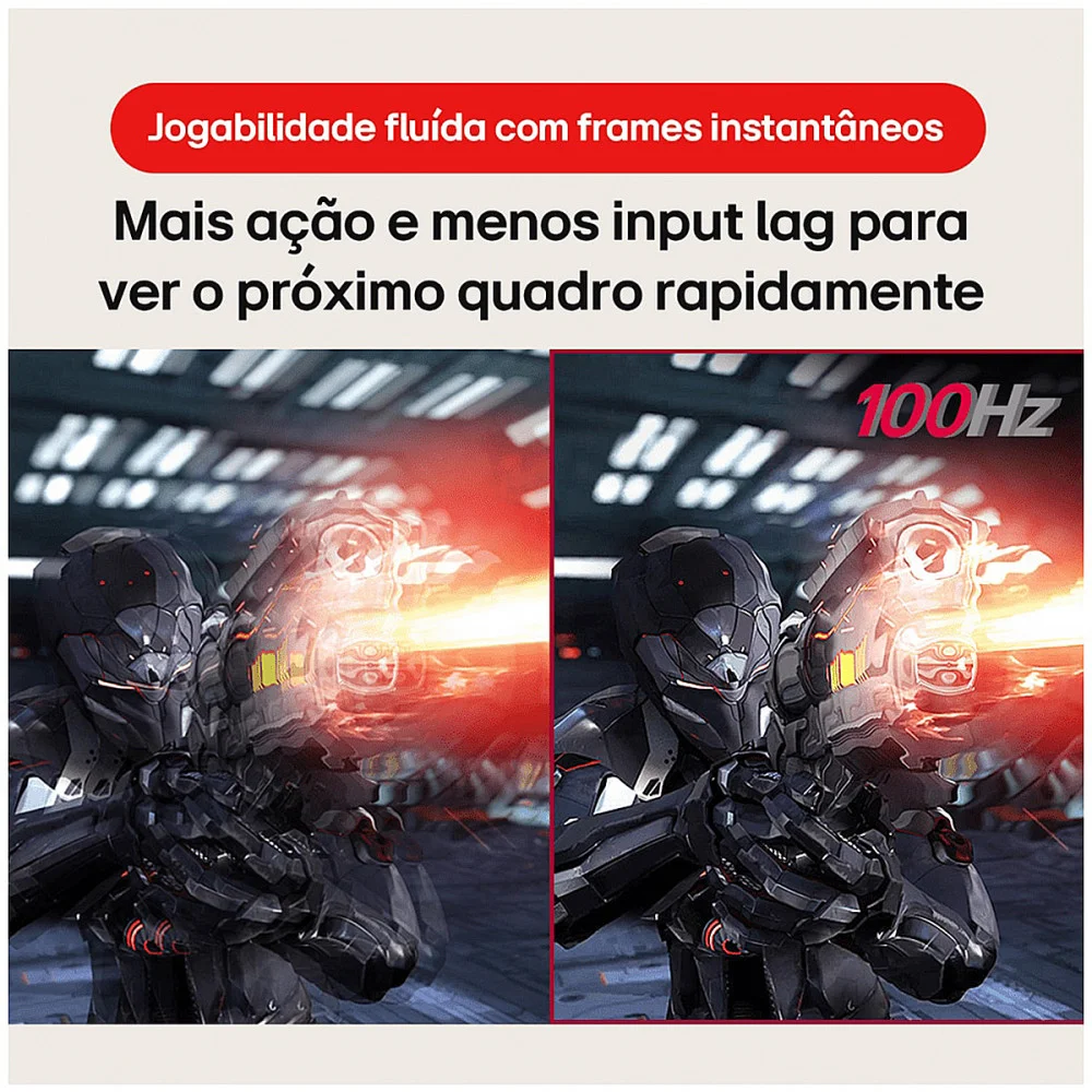 Monitor Gamer LG 24" Full HD, 100Hz, IPS, 5ms, HDMI, Ajuste de Inclinação, Preto - 24MS500-B