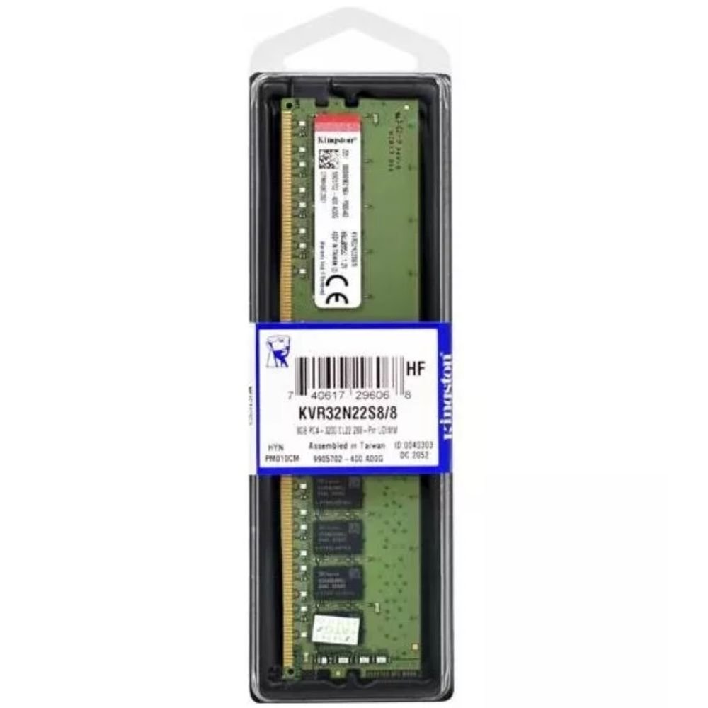 Memoria 8GB Kingston Ddr4 3200mhz Kvr32n22s8/8