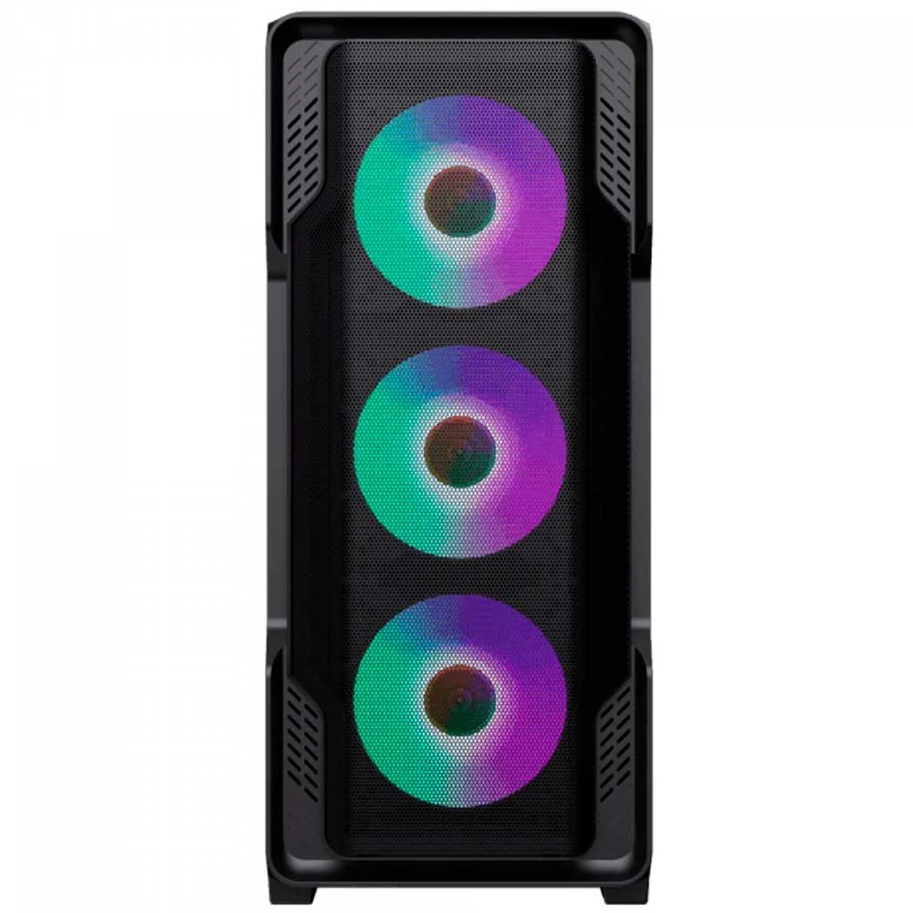 Imagem 4 de 5 do produto Gabinete Gamemax Siege Mid Tower Vidro Temperado USB S/Fan Preto