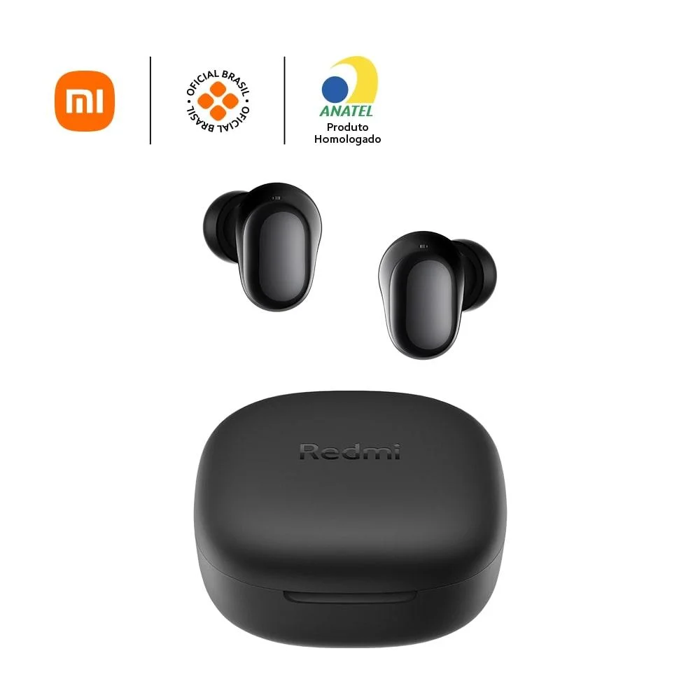 Imagem 3 de 5 do produto Fone Bluetooth Redmi Buds 6 Play Xiaomi, Preto