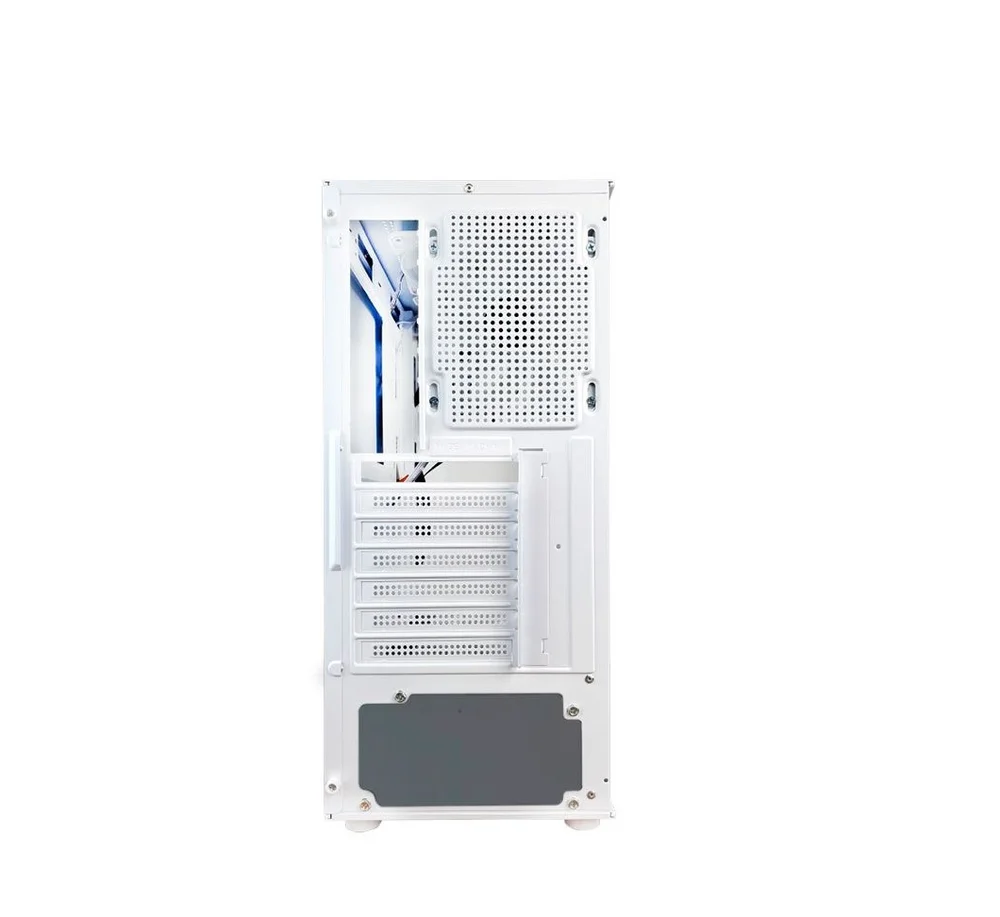 Imagem 3 de 5 do produto Gabinete Gamer Hayom Gb1793 Branco C/ 03 Fan Incluso S Font
