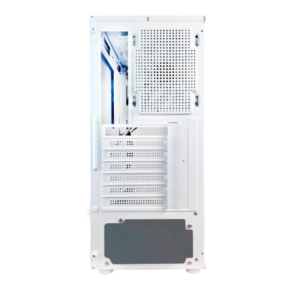 Imagem 4 de 5 do produto Gabinete Gamer Hayom Gb1793 Branco C/ 03 Fan Incluso S Font
