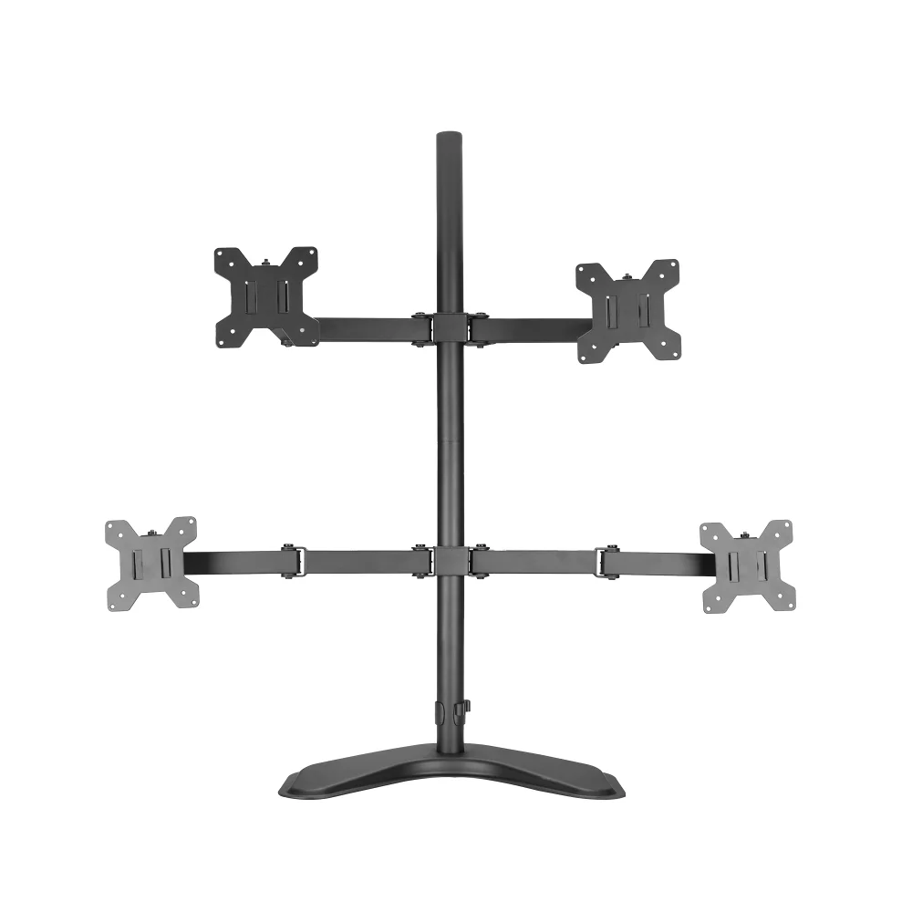 Imagem 3 de 5 do produto Suporte Articulado P/ 4 Monitores De Mesa 10 Até 32 Base
