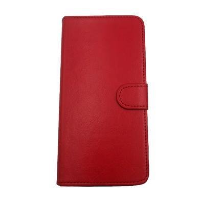 Capa Capinha Compatível Com Motorola Moto G85 Carteira Lisa Diversas Cores Cor:vermelho