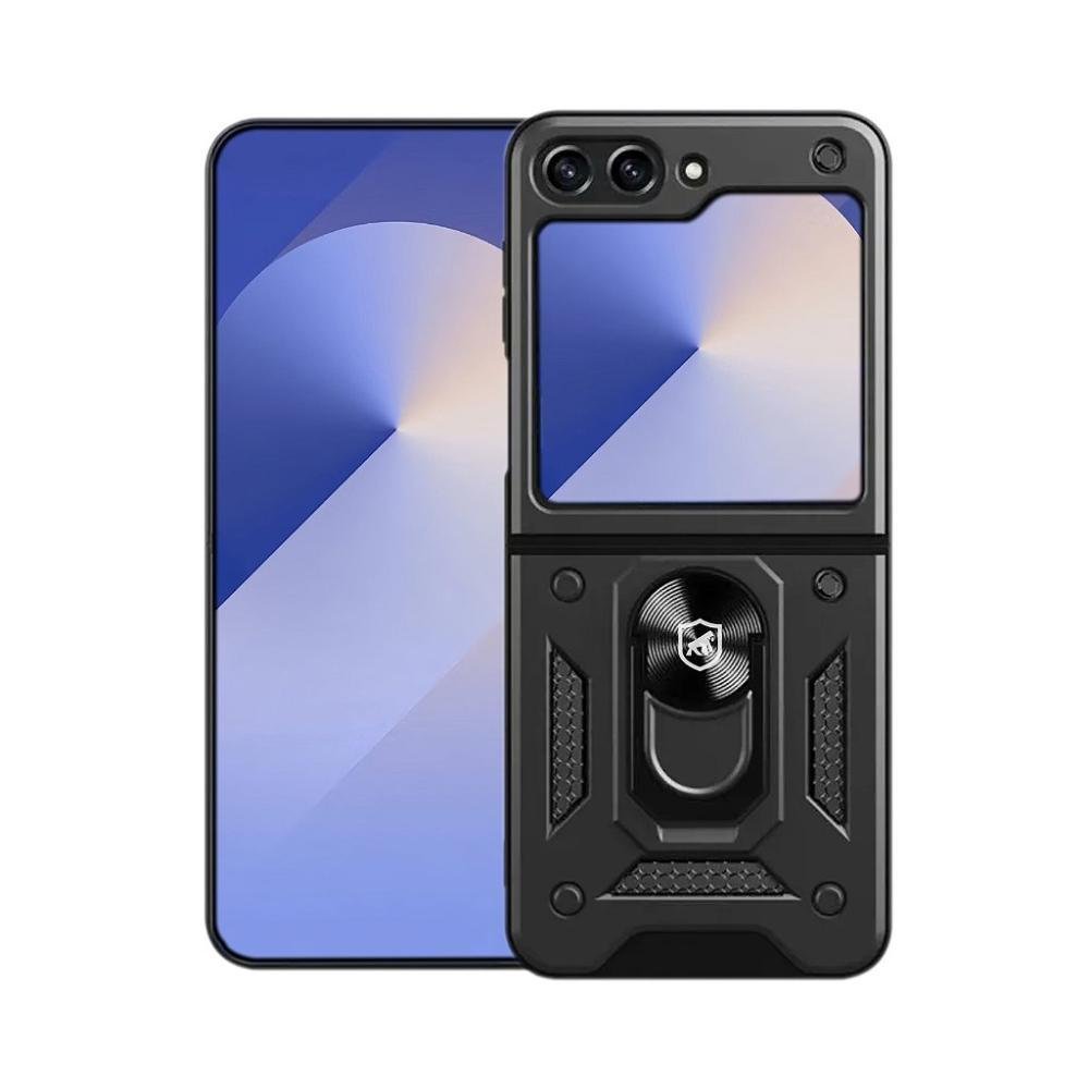 Imagem 2 de 5 do produto Kit Capa Dinamic Cam E Película Hydrogel Hd Para Samsung Galaxy Z Flip 6 - Gshield