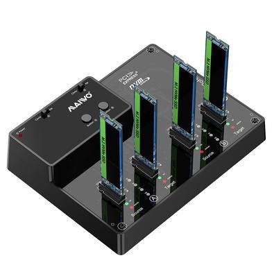 Dock Station Estação Clone Tipo-c 04 SSD M2 Nvme - Maiwo