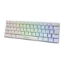 Teclado Gamer Mecânico Warrior Royal Precision, Artic Edition, 60%, Branco, Abnt2, Tc311, Warrior