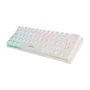Teclado Gamer Mecânico Warrior Royal Precision, Artic Edition, 60%, Branco, Abnt2, Tc311, Warrior