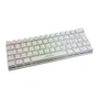 Teclado Gamer Mecânico Warrior Royal Precision, Artic Edition, 60%, Branco, Abnt2, Tc311, Warrior