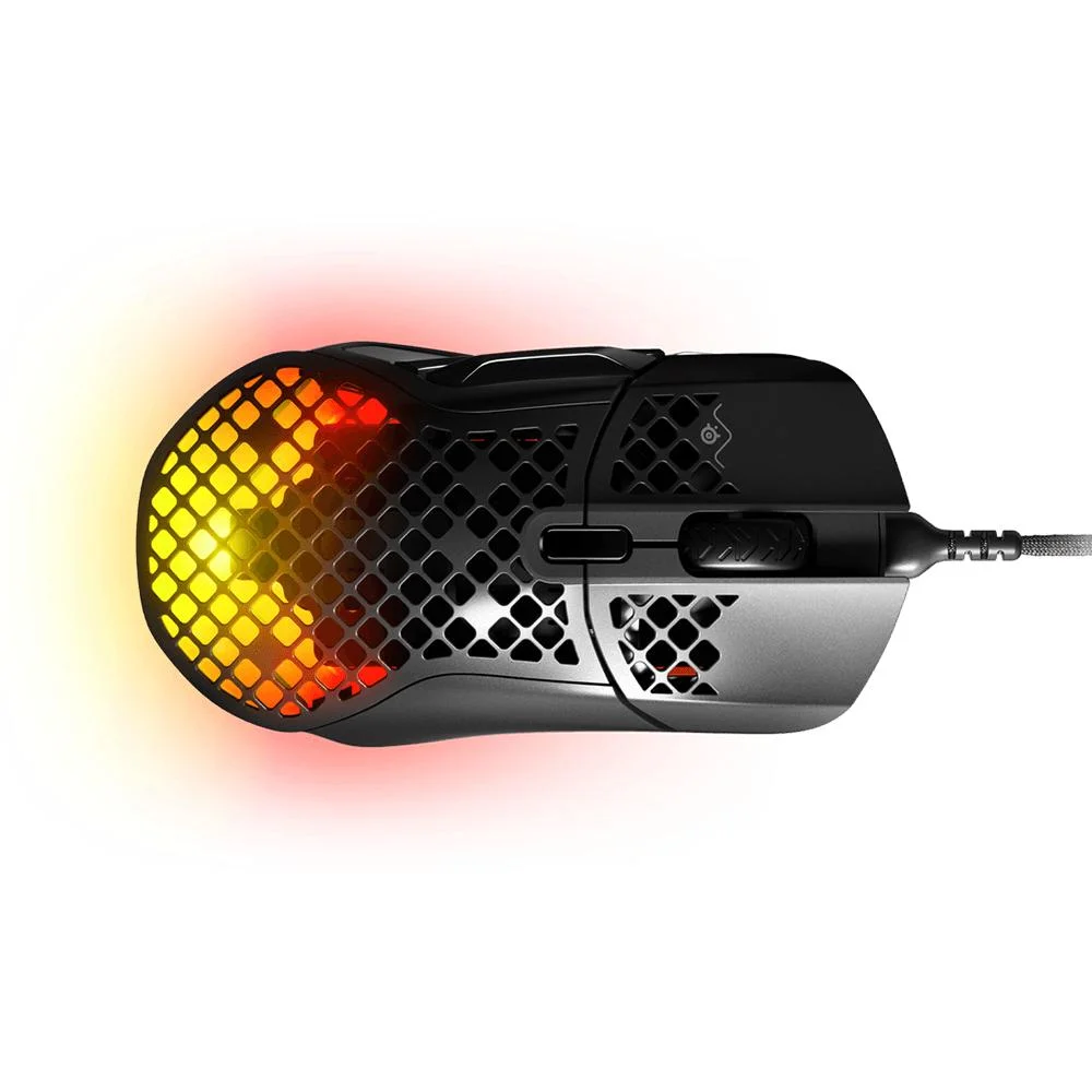 Imagem 2 de 5 do produto Mouse Gamer Steelseries Aerox 5, RGB, 18.000 Dpi, Usb-c, Preto - 62401