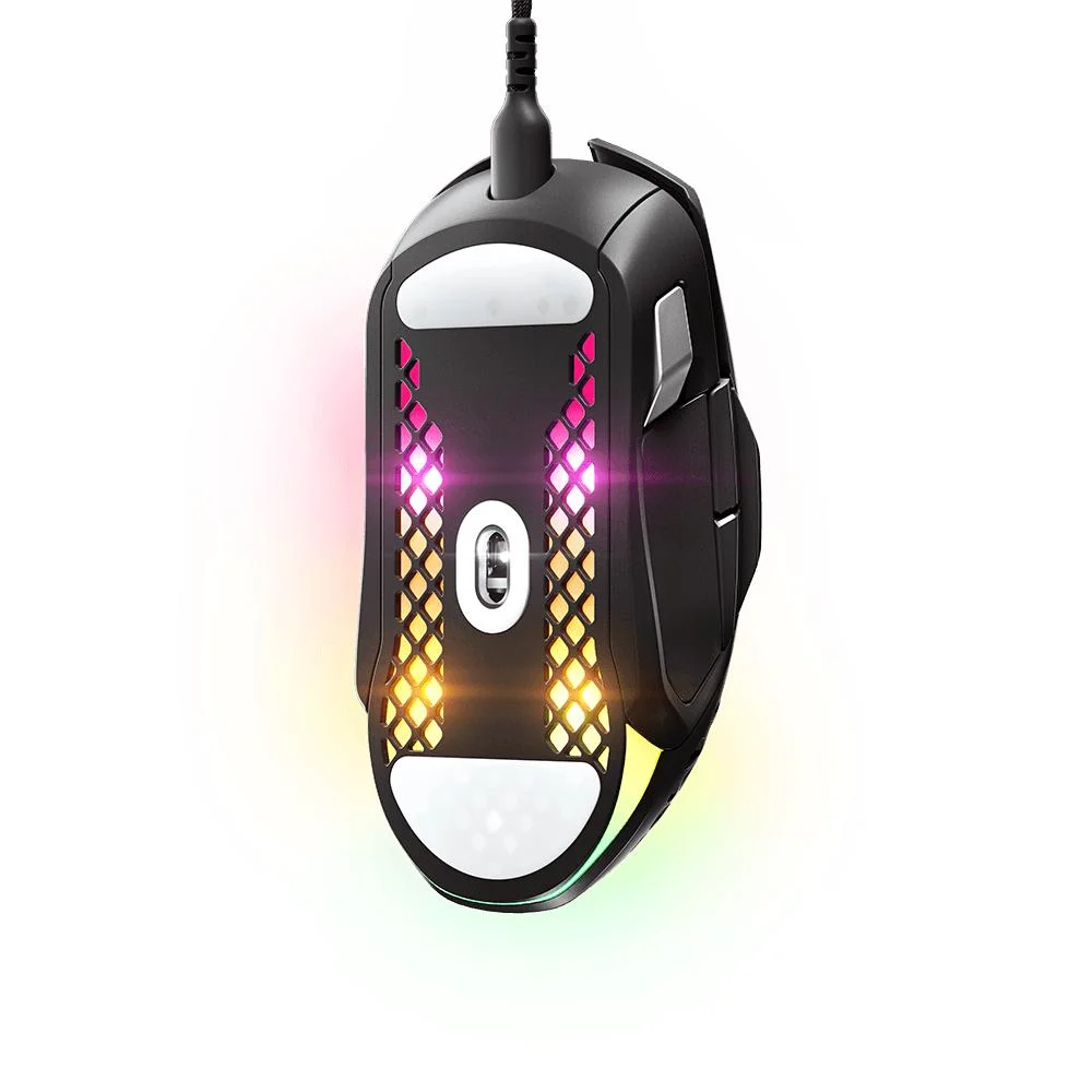 Imagem 4 de 5 do produto Mouse Gamer Steelseries Aerox 5, RGB, 18.000 Dpi, Usb-c, Preto - 62401