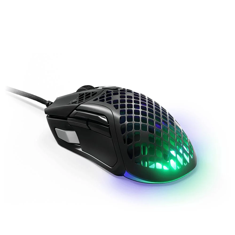 Imagem 5 de 5 do produto Mouse Gamer Steelseries Aerox 5, RGB, 18.000 Dpi, Usb-c, Preto - 62401