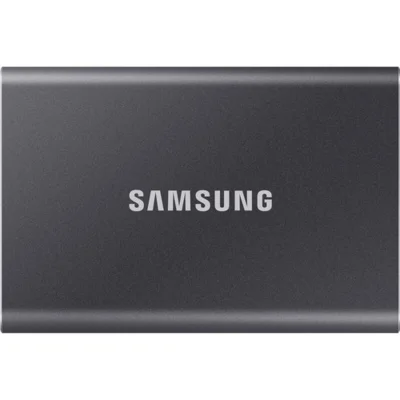 SSD Samsung 4TB T7 Portable Titan Gray Mu-pc4t0t/am