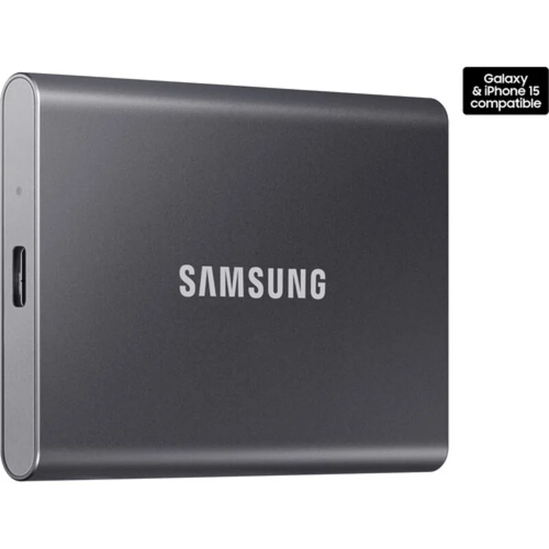 Imagem 2 de 5 do produto SSD Samsung 4TB T7 Portable Titan Gray Mu-pc4t0t/am