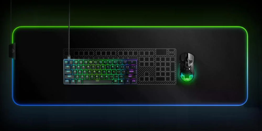 Teclado Optico RGB Apex 9 Mini Us Teclado Optico RGB Apex 9 Mini Us