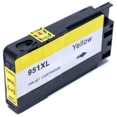 Cartucho De Tinta Compatível 951xl 951 Amarelo | 8100 8600