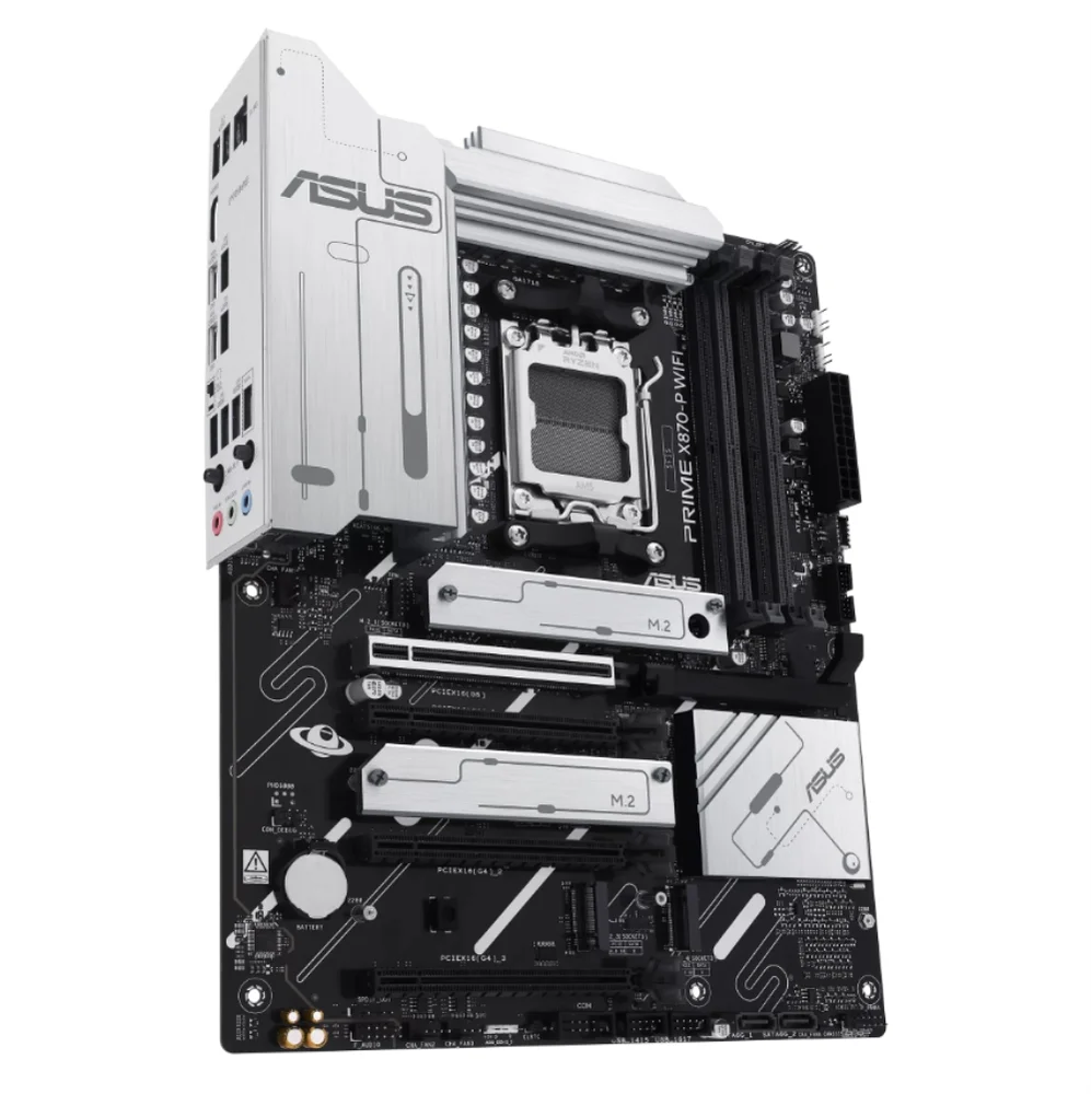 Imagem 2 de 5 do produto Placa Mãe Asus Prime X870-p Wifi, Amd Am5, Atx, Bluetooth, Ddr5 - Prime X870-p Wifi
