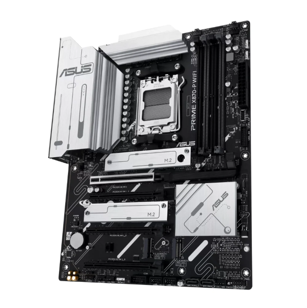 Imagem 3 de 5 do produto Placa Mãe Asus Prime X870-p Wifi, Amd Am5, Atx, Bluetooth, Ddr5 - Prime X870-p Wifi