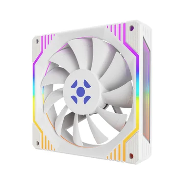 Cooler Fan Fortrek Frosty Rainbow 120mm 1200 Rpm Branco - 83901 .