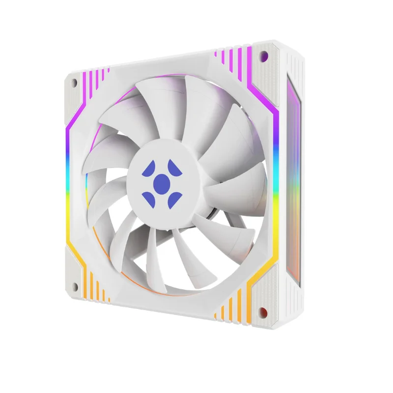 Cooler Fan Fortrek Frosty Rainbow 120mm 1200 Rpm Branco - 83901 . 4