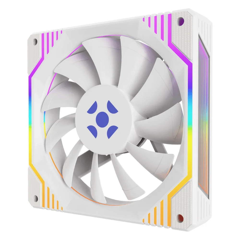 Cooler Fan Fortrek Frosty Rainbow 120mm 1200 Rpm Branco - 83901 . 7